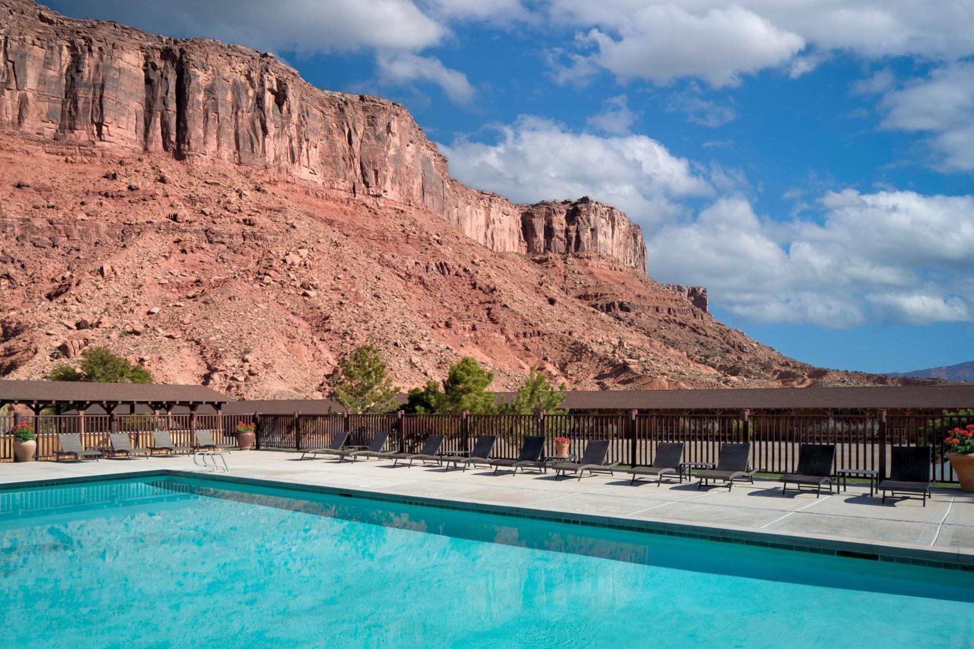 Red Cliffs Lodge Moab Exterior foto