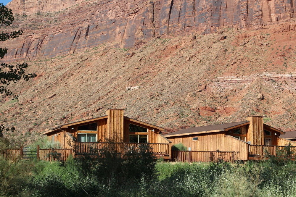 Red Cliffs Lodge Moab Exterior foto